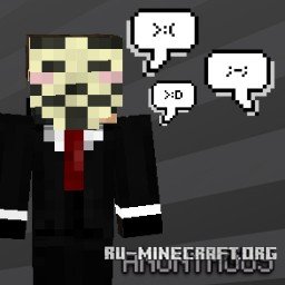  Anonymous - Send messages discreetly!  Minecraft 1.8