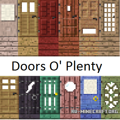  Doors O Plenty  Minecraft 1.7.10
