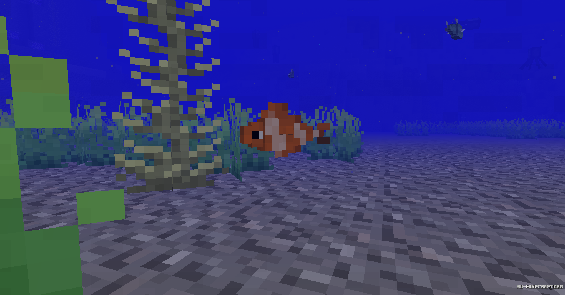 Just mod minecraft. Minecraft рыба фугу. Рыбка в МАЙНКРАФТЕ. Мод на рыб. Рыбы в МАЙНКРАФТЕ мод.