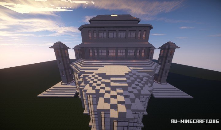 Скачать The Castle Of The Quartz Queen для Minecraft.