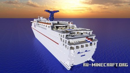  Carnival Holiday [Classic Cruise Ship]  Minecraft