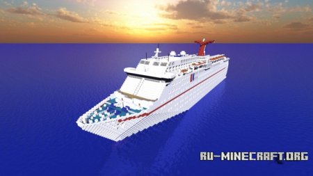  Carnival Holiday [Classic Cruise Ship]  Minecraft