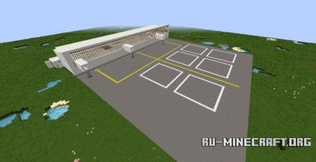  big minecraft airport  Minecraft