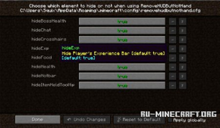  Remove HUD but Not Hand  Minecraft 1.8