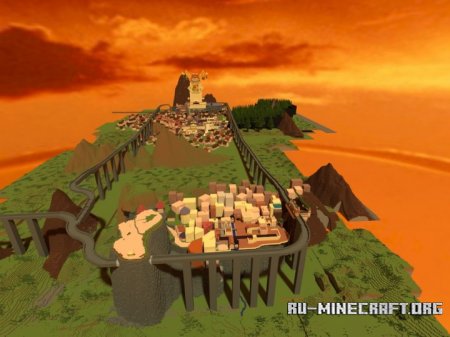  Twilight Town  Minecraft