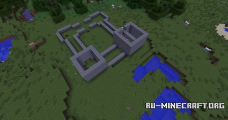  3 castles  Minecraft