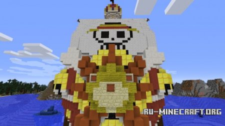  Thousand Sunny - One Piece  Minecraft
