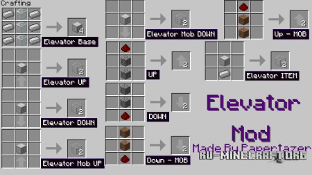  Elevator  Minecraft 1.8
