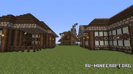  Houses and Blacksmith  Minecraft