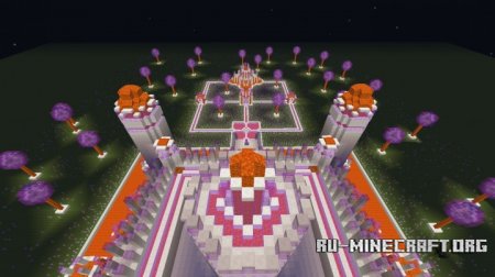  The Burning Allium Forest Temple  Minecraft