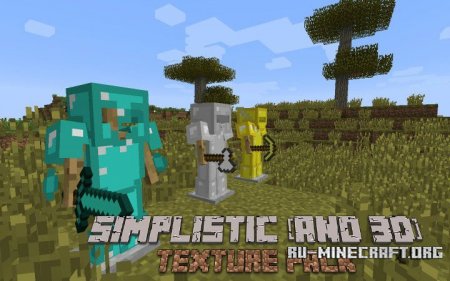  Simplistic (and 3D) [32x]  Minecraft 1.8