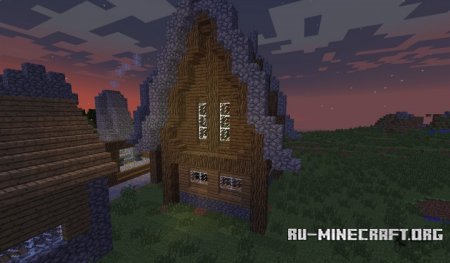  Rustic House in Blacksmith  Minecraft