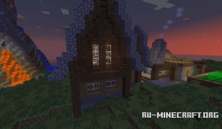  Rustic House in Blacksmith  Minecraft
