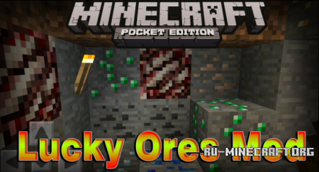  Lucky Ores  Minecraft PE 0.11.1
