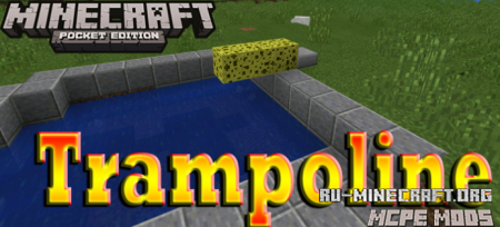  Trampoline  Minecraft PE 0.11.1