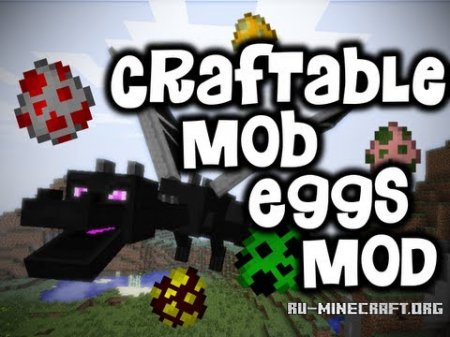  Craftable MobEggs  Minecraft 1.7.10