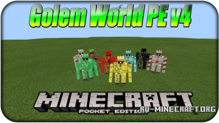  Golem World  Minecraft PE 0.12.1