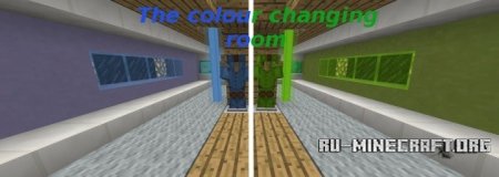  Colour Changing Room   Minecraft