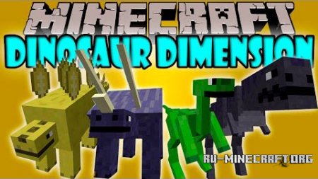  Dinosaur Dimension  Minecraft 1.7.10