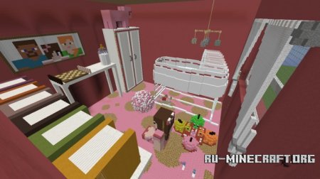  Baby Girl's Room  Minecraft