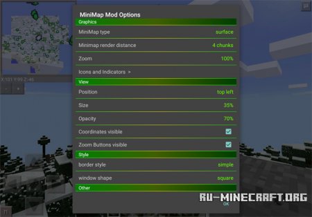  Smooth Minimap  Minecraft PE 0.12.1