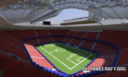  WC Football Stadium  Minecraft