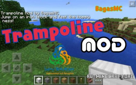  Trampoline  Minecraft PE 0.12.1