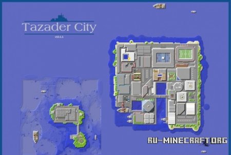  Tazader City    Minecraft