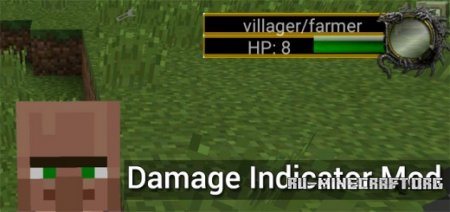  Damage Indicator NEW  Minecraft PE 0.12.1