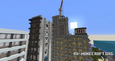  Modern Hub - Octovon  Minecraft
