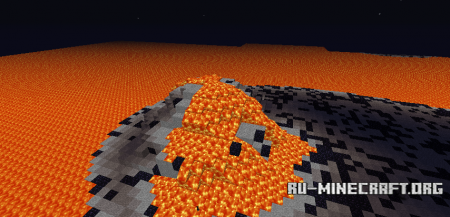  Lava island survival   Minecraft