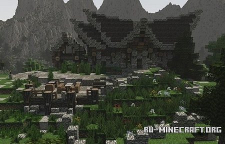  Fantasy nordic mansion   Minecraft