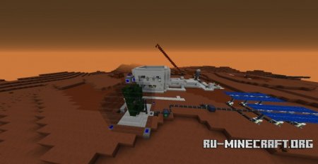  Cozy House on Mars  Minecraft