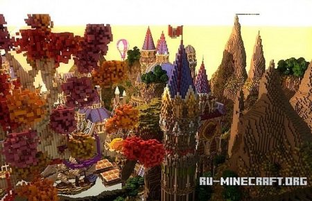  Ferrin - Fantasy City   Minecraft
