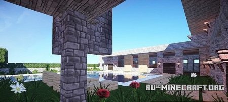  Maison moderne - Moderne house   Minecraft
