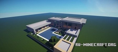  Maison moderne - Moderne house   Minecraft