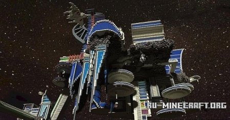  Asteroid Space Station   Minecraft