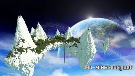  Island of the sky  Minecraft