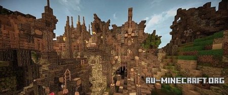  Fantasy city of HectorVik   Minecraft