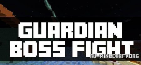  Guardian Boss Fight!   Minecraft