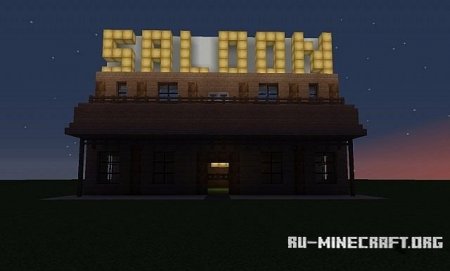  Western Saloon   Minecraft