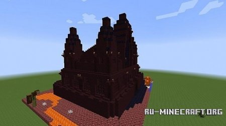  Nether castle   Minecraft