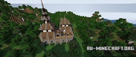  DML Medieval Town Center   Minecraft