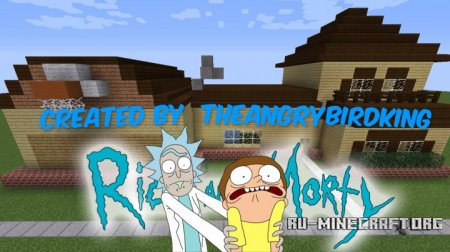  Rick and Morty House (Smith Residence)  Minecraft