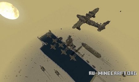  Opposite Aircraft Carrier   Minecraft