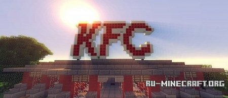  KFC - Redstone powered!   Minecraft