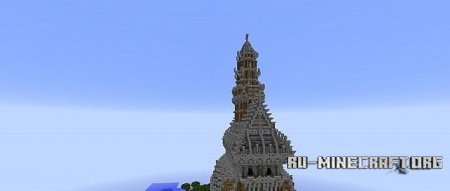  Cathedral - First Try   Minecraft