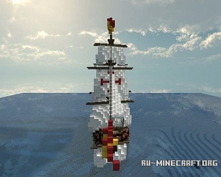  Spanish Frigate: Perla de Espana    Minecraft