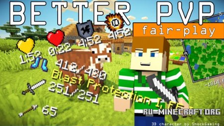  Better PvP Fair-Play  Minecraft 1.8