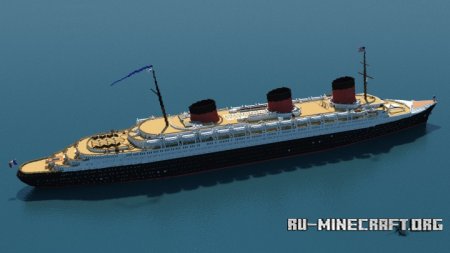  French Liner SS Normandie  Minecraft